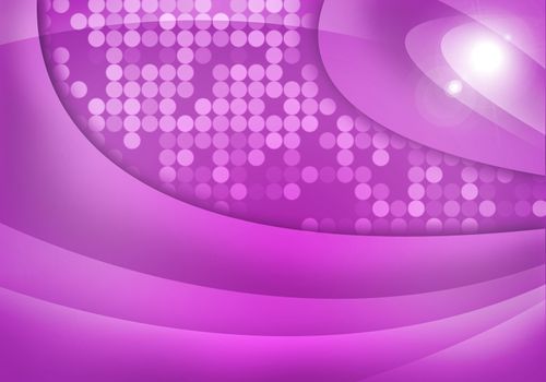 Abstract magenta background with smooth lines. Contemporary style