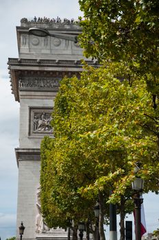 arch of triumph in Paris