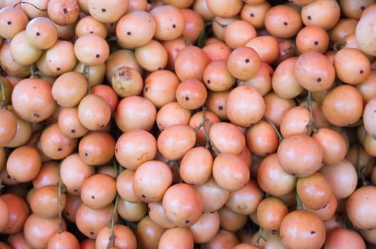 Baccaurea ramiflora fruits in the market