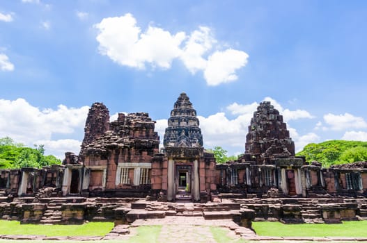 Landscape of Phimai Historical Park, Thailand