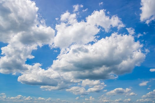 blue sky with cloud background