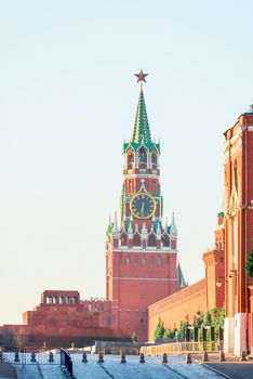 Spasskaya Tower of Moscow Kremlin chimes