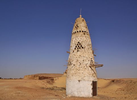 Pigeonry at Dakhla Oasis in Egypt 