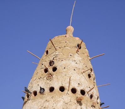 Pigeonry at Dakhla Oasis in Egypt 