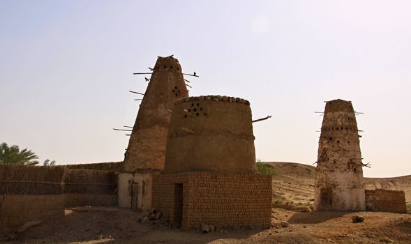 Pigeonry at Dakhla Oasis in Egypt 