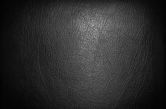 Black leather for texture from car seats