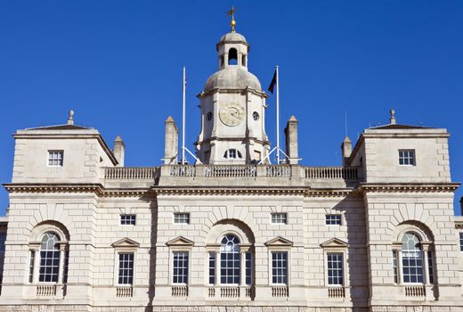 The main building at Horseguard's Parade in London.