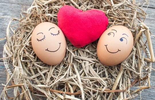 egg in love