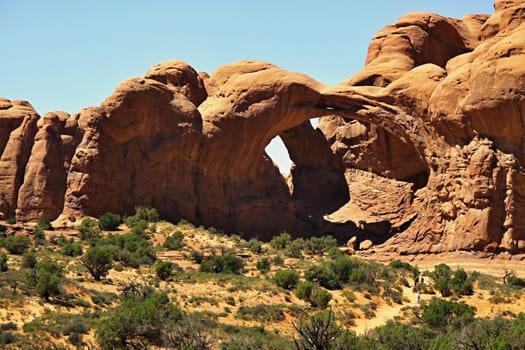 Arch in Canyonlands National Park near Moab, Utah, USA 