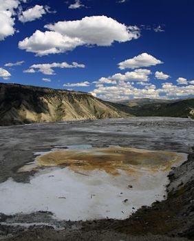 Grand Prismatic Spring in Yellowstone National Park