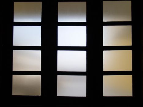 abstract window with shadow