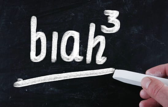 blah blah blah