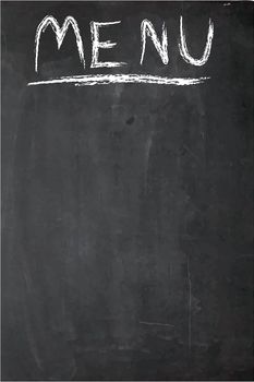 An Illustration of Chalk Board with drawing
