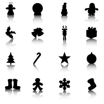 An Illustration of Christmas Icons