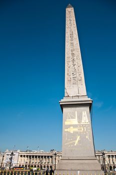 Obelisk Concorde place in paris