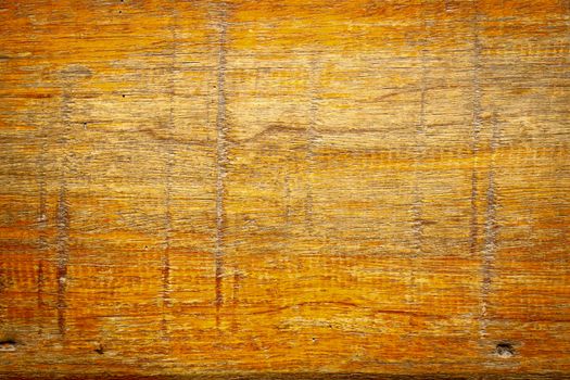 Texture of orange old wood and Scratch