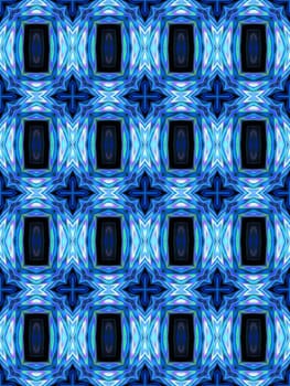 Digital computer graphic - seamless decorative ornament in a bright colors for design.