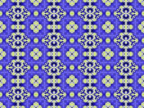 Digital computer graphic - seamless decorative ornament in a bright colors for design.