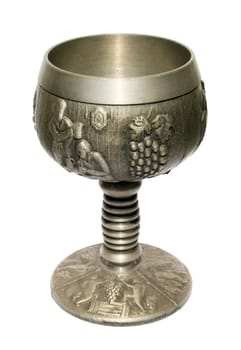 Traditional antique cup for wine