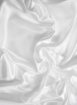 Smooth elegant white silk can use as wedding background