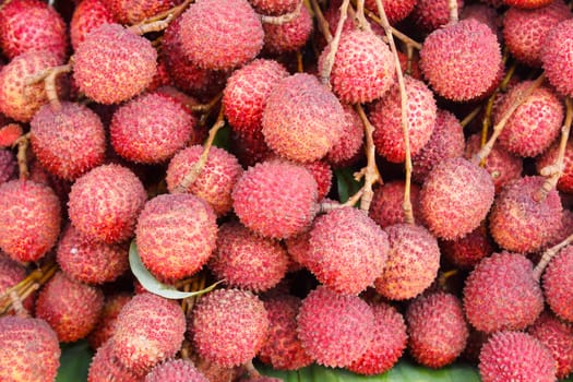 Fresh lychees  fruit (Litchi chinensis)