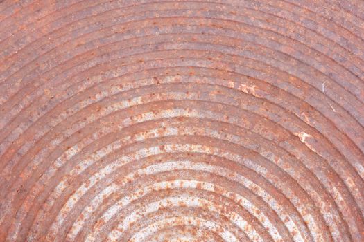 Rusted manhole cover,curve line pattern Metal Texture