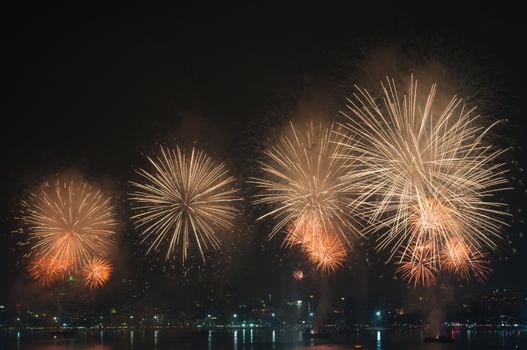 Pattaya International Firework Festival 2012, of Thailand