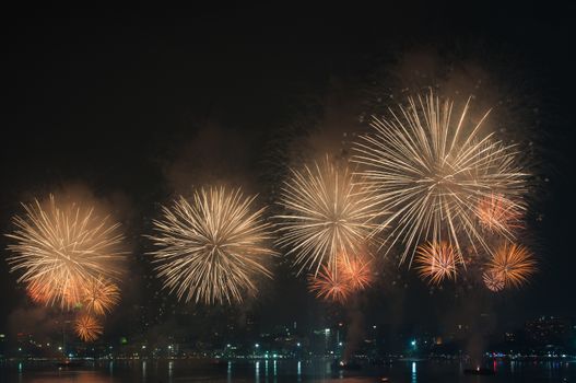 Pattaya International Firework Festival 2012, of Thailand