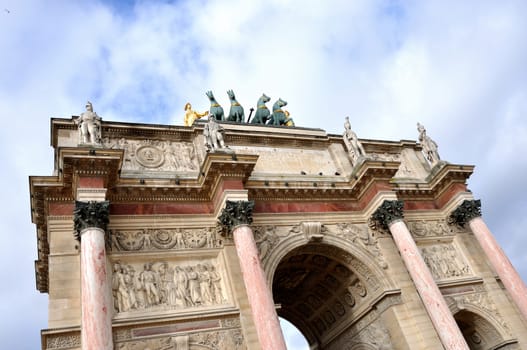 Carroussel arch in Paris