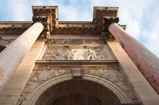 Carroussel arch in Paris