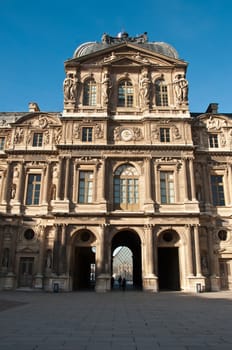 Louvre museum in Paris