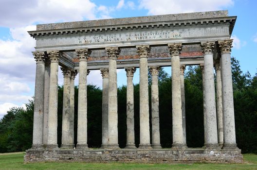 Front of Roman folly