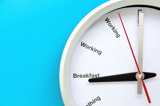 breakfast time concept