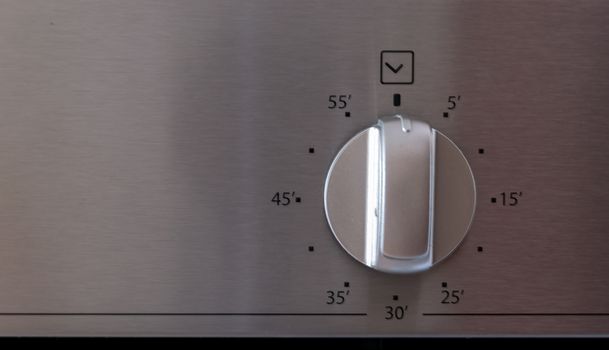 Timer indicator of a modern oven
