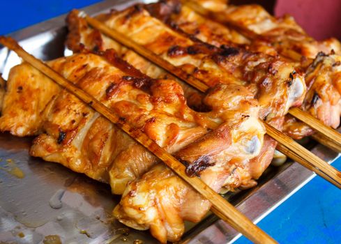 Hot grilled chicken (Thai style)