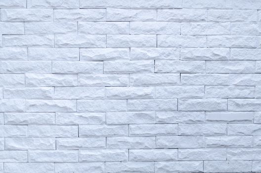 White grunge brick wall background .