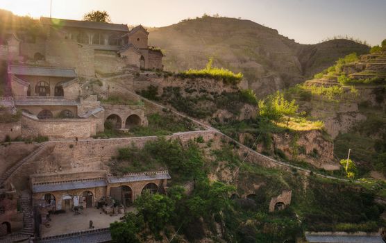 Lijiashan are cave housis in Shanxi province, China. Ancient chinese Hbbiton. Read more on my webpage www.bamboome.sk