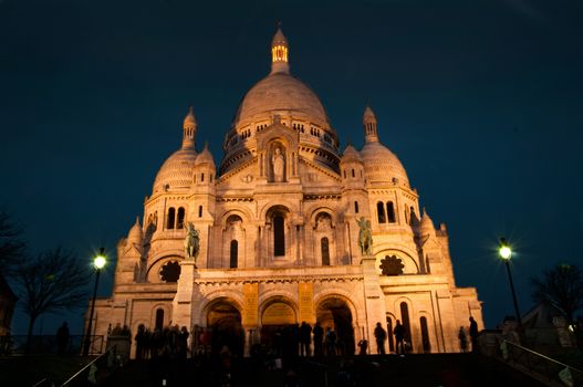 Montmartre by night