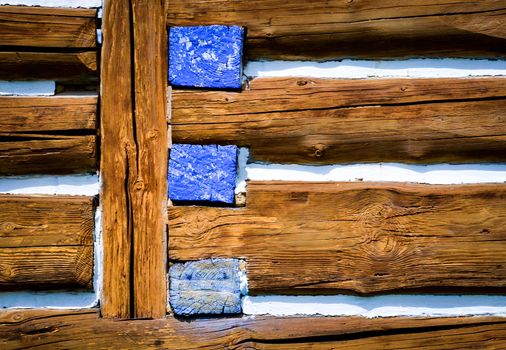 abstract background or texture detail beams log cabin