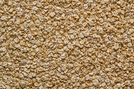 Pile of oatmeal backgound texture pattern