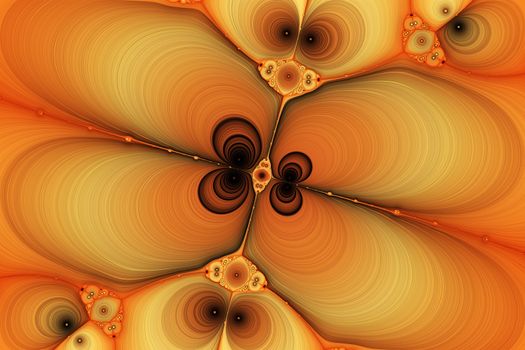 Digital visualization of a fractal