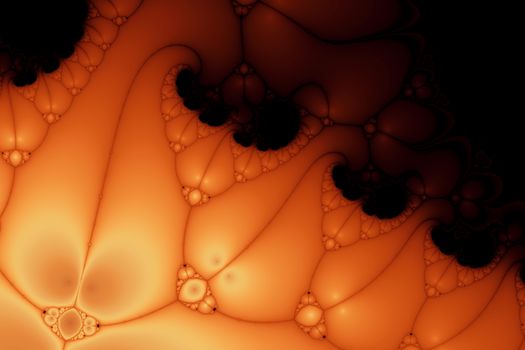 Digital visualization of a fractal