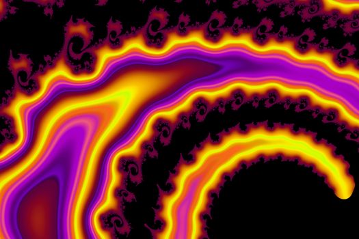 Digital visualization of a fractal