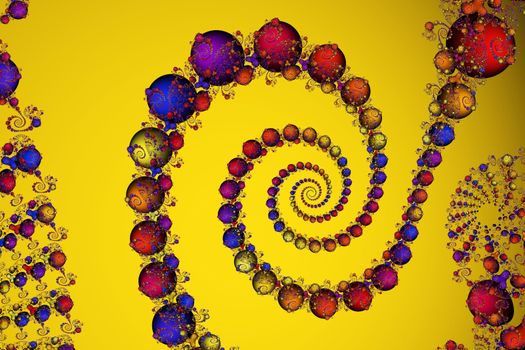 Digital visualization of a fractal