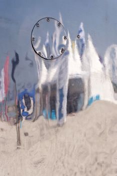 Reflections on an Aluminium Trailer