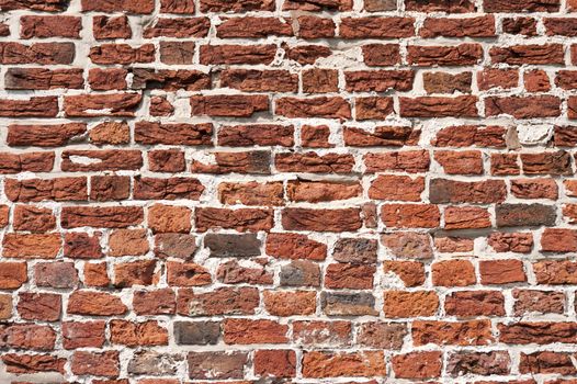 Detail of an old Brickwork