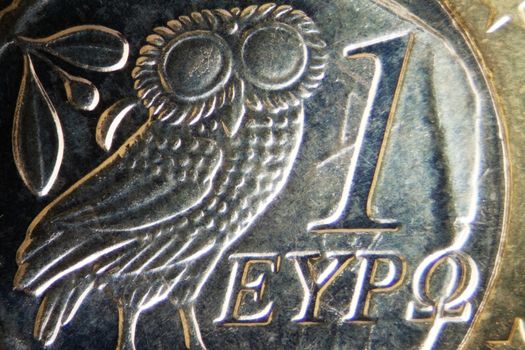 Micro Photo of an Euro Coin