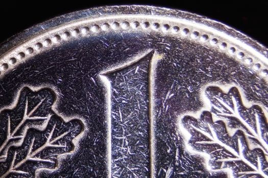 Micro Photo of a german Mark
