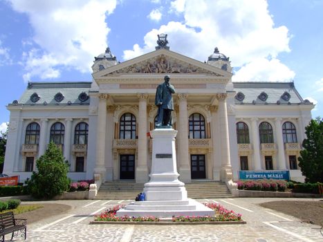 National Theatre Iasi, Romania in the summer