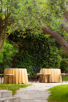 Exterior placesitting in a beautiful garden